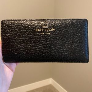 Kate Spade Southport Avenue Stacy Wallet Black